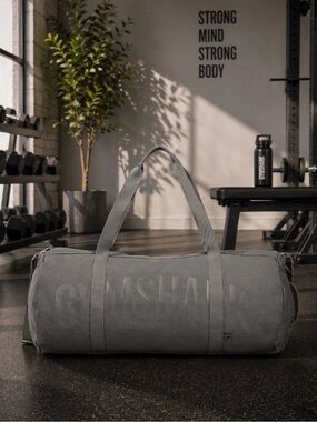 Gymshark Power Holdall Dark Grey Duffel Bag Gym Bag NEW